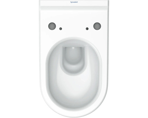 DURAVIT Starck 3 douchetoilet, diepe spoeling, met rand, glanzend wit, zonder toiletzitting, 2226590000