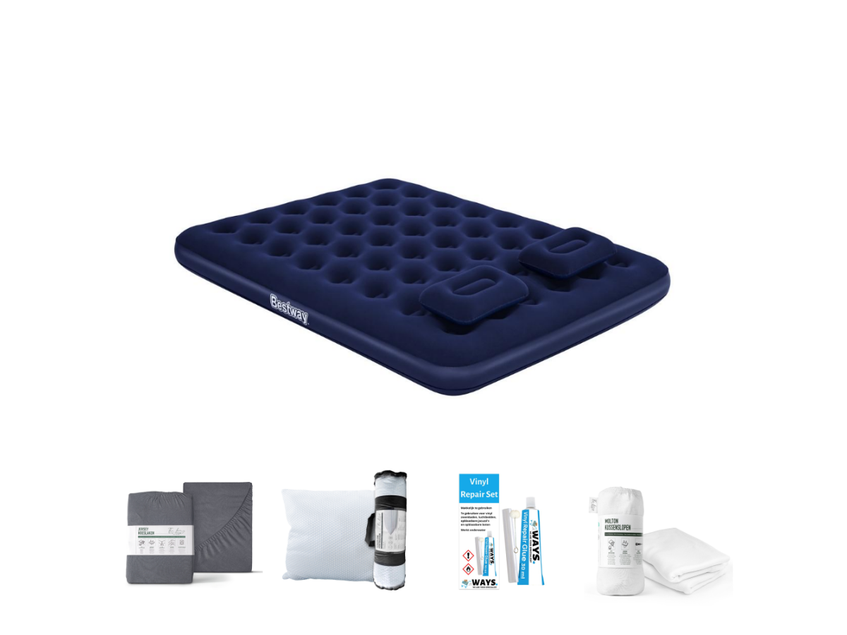 Bestway Classic Queen 203 x 152 cm Luchtbedset - 5-delig