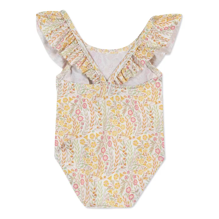 Tartine et Chocolat Maillot 1 pièce Fleuri | Jaune