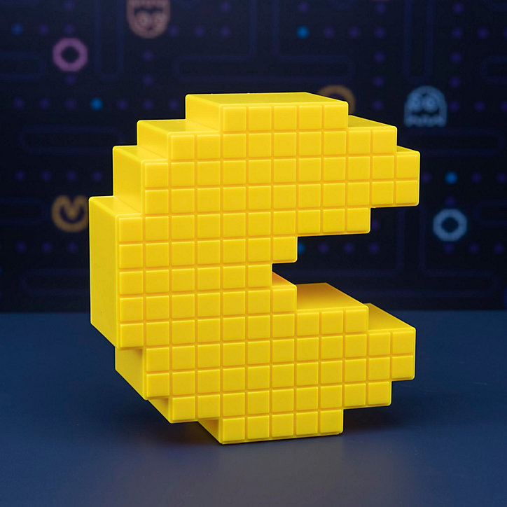 Veilleuse LED 3D Pixelated Pac Man V2 Paladone l.17,2cm x H.18,8cm x P.7,1 cm