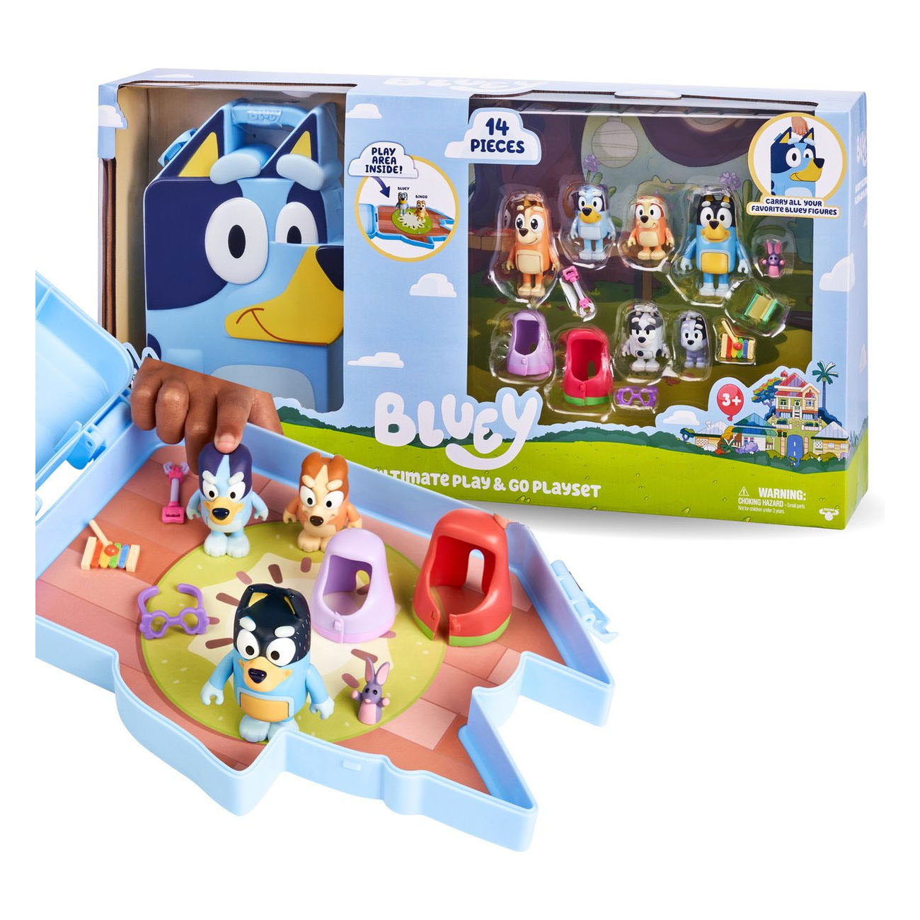 Bluey's Grote Play 'n GO Speelset, 14dlg.