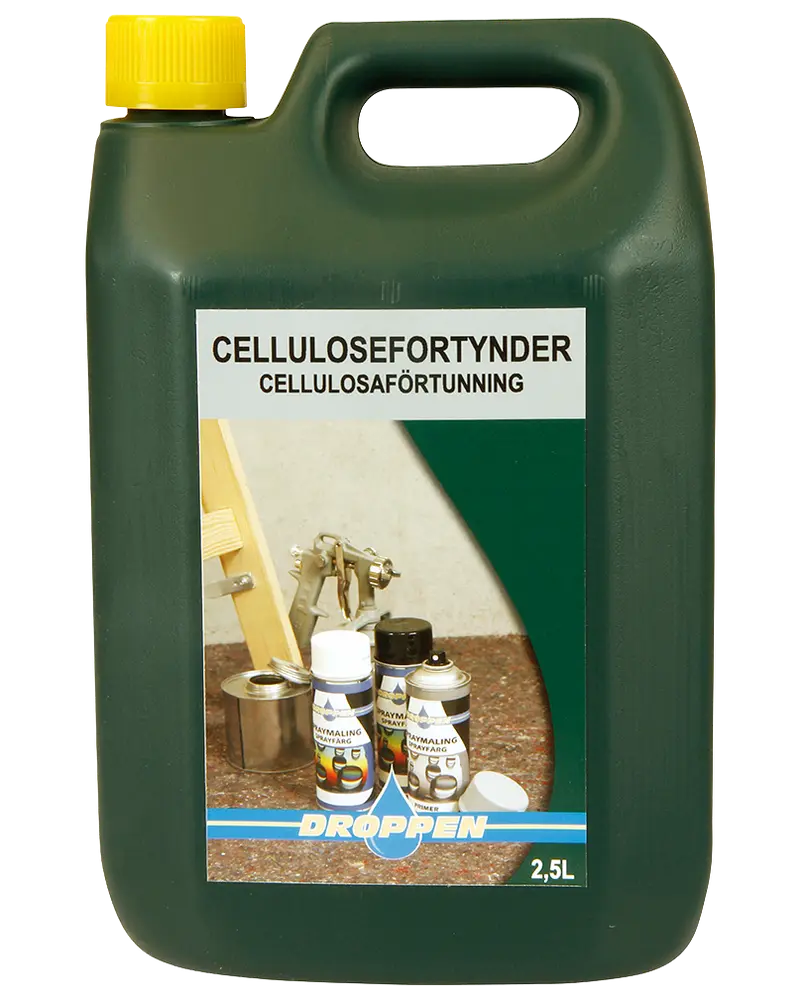 Droppen Cellulosefortynder 2,5 L