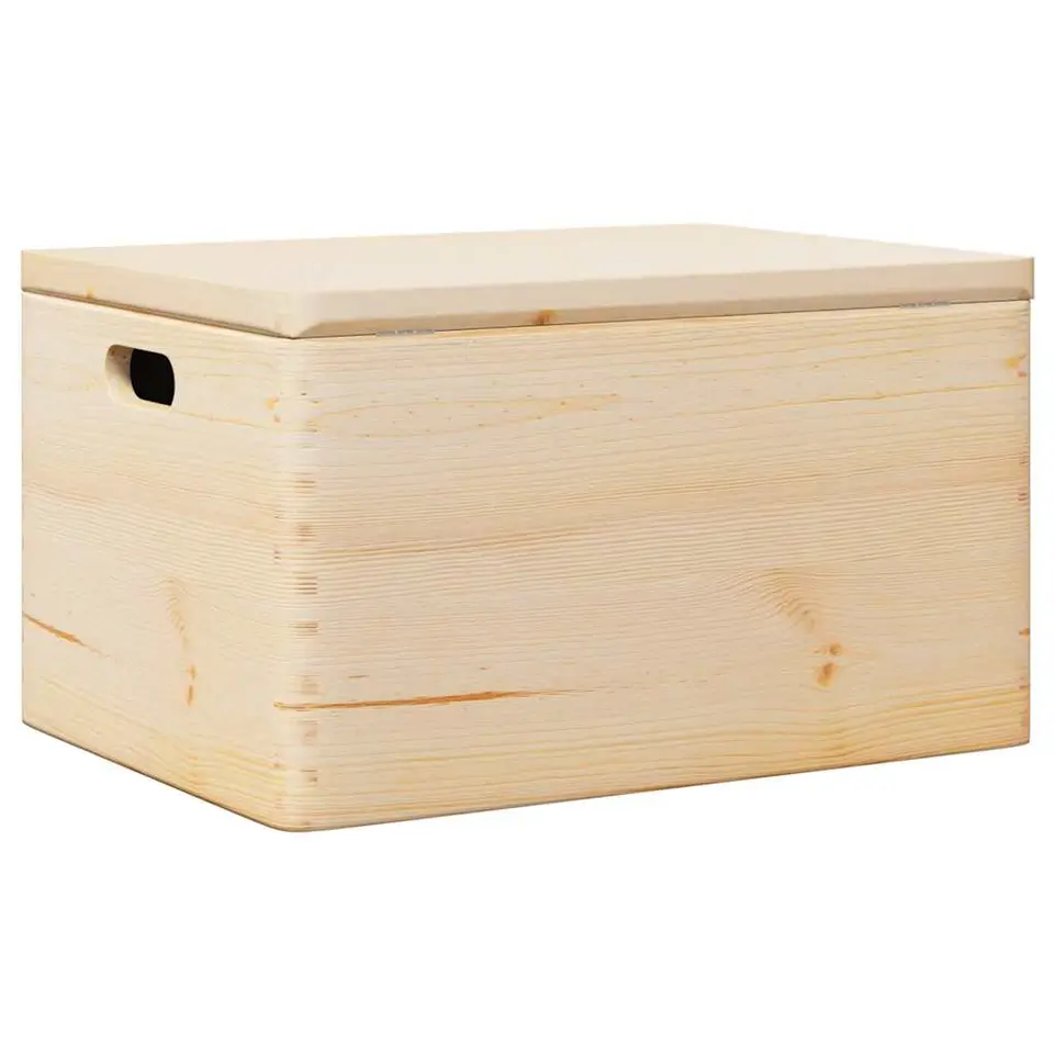 vidaXL - Houten Kist - Bruin - Grenenhout - 40 x 30 x 23 cm