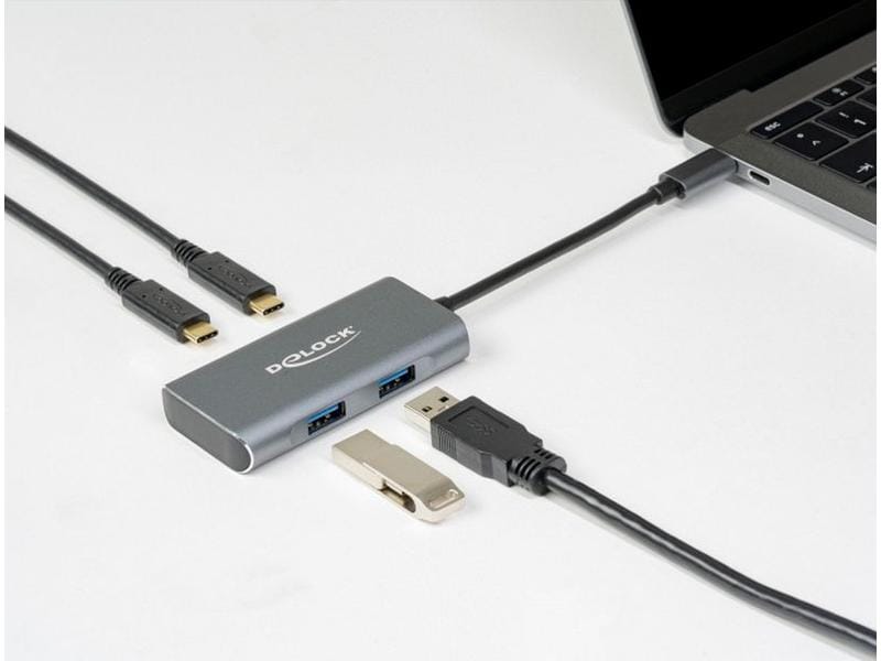 Delock USB 3.1 Hub 4-Port-USB-C-Hub