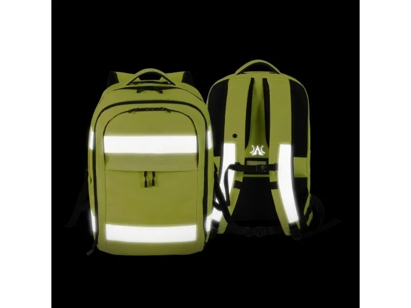 DICOTA Hi-Vis - Rygsæk - 32-38 liter - termoplastisk polyuretan (TPU), 600D RPET - gul
