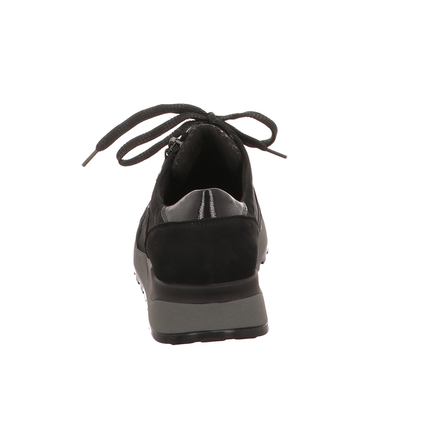 Waldläufer Schnürhalbschuh schwarz