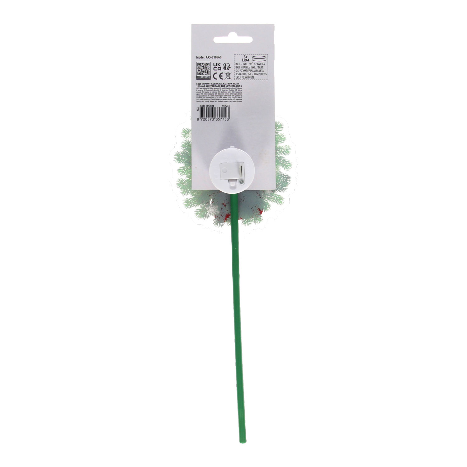 Kerststeker met Kerstfiguur LED