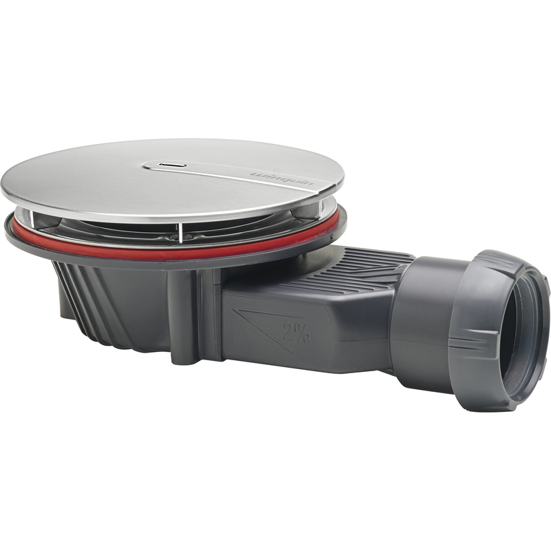 Wirquin Slim+ doucheafvoerplug Ø90mm d40 metaal