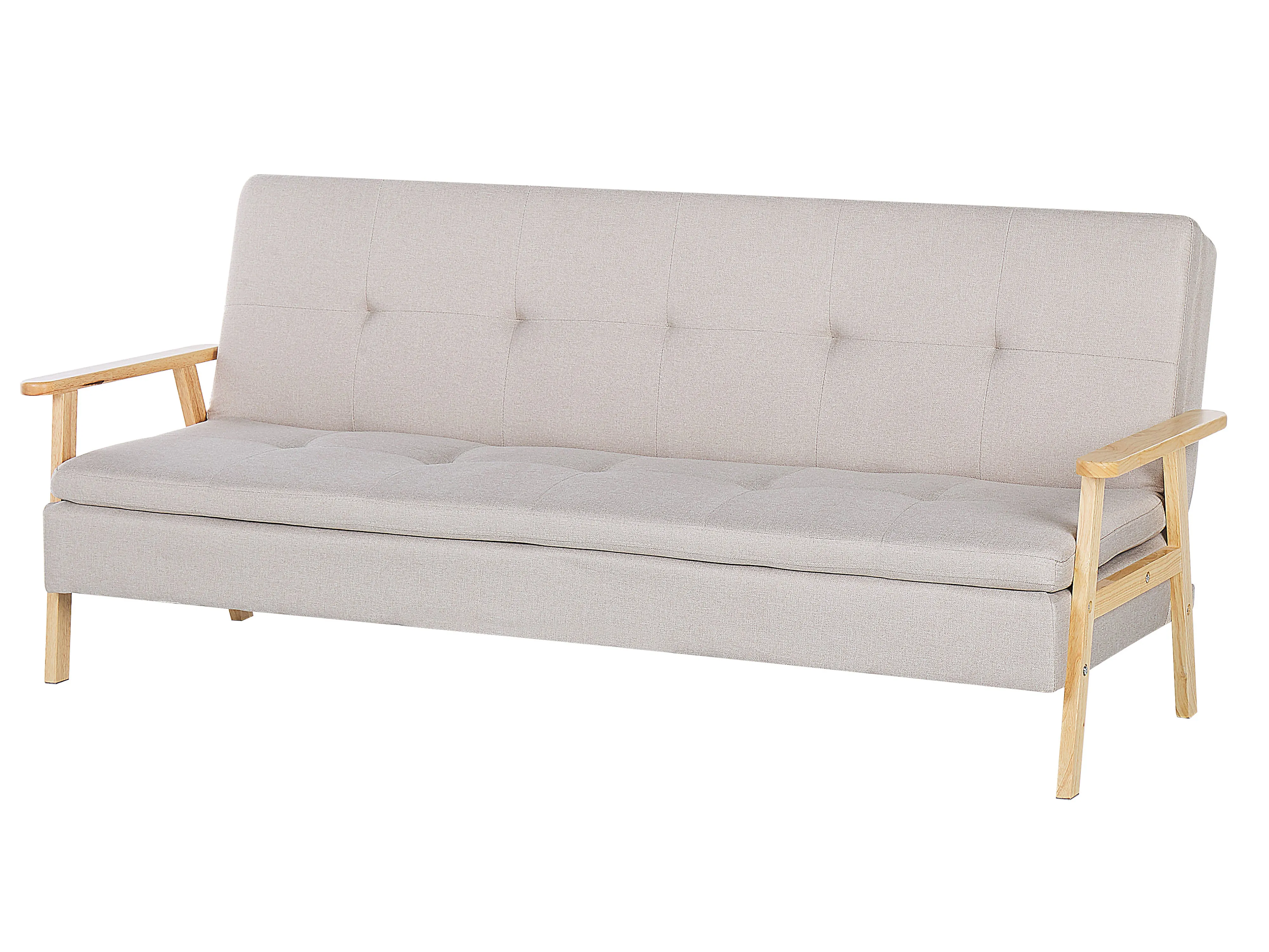 Slaapbank 3-zits TJORN Stof Beige