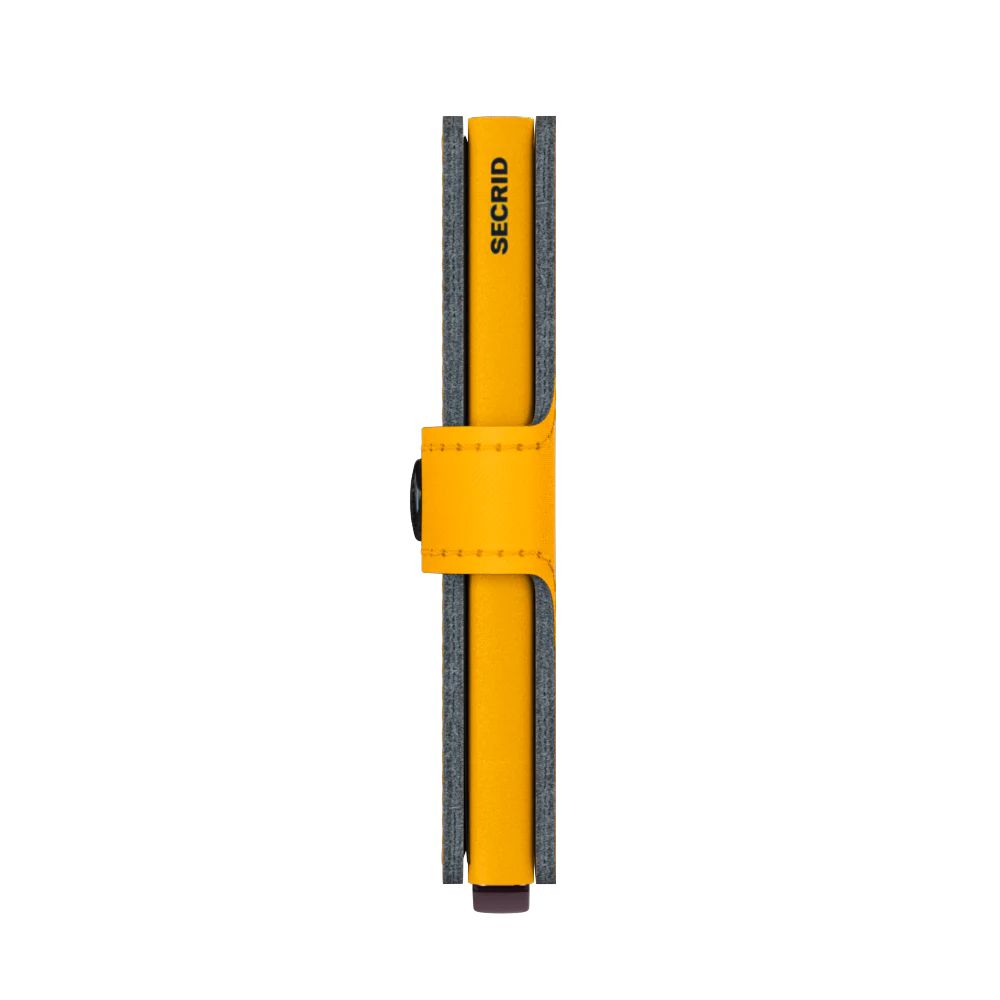 SECRID  Minipung med kortholder, 4-6 kort - Ochre