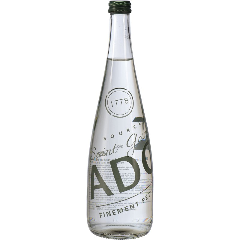 Eau gazeuse Badoit 75 cl - 12 bouteilles Verre