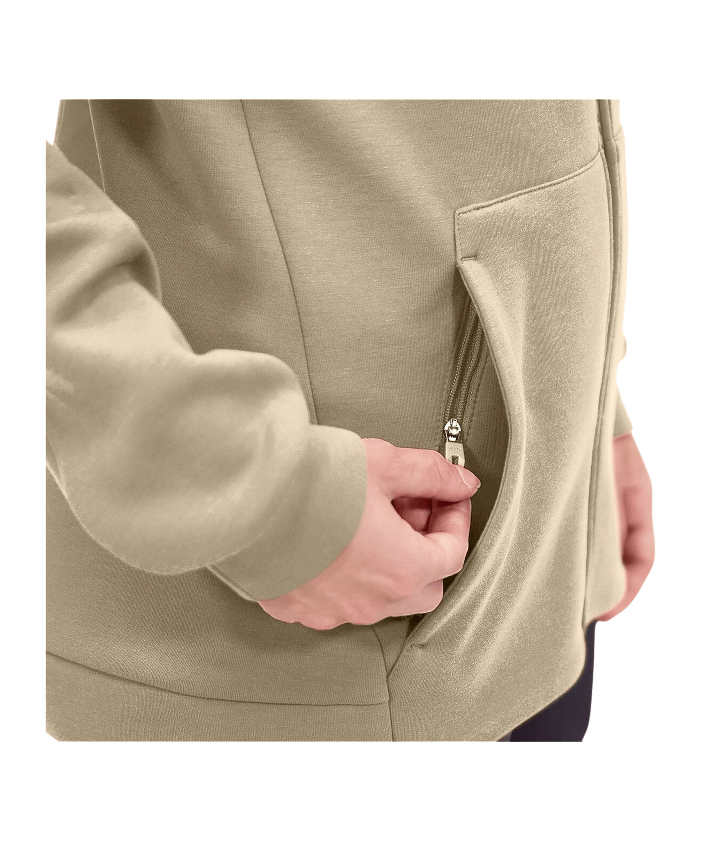 JAKO Pro Casual Jacke Damen Beige F385