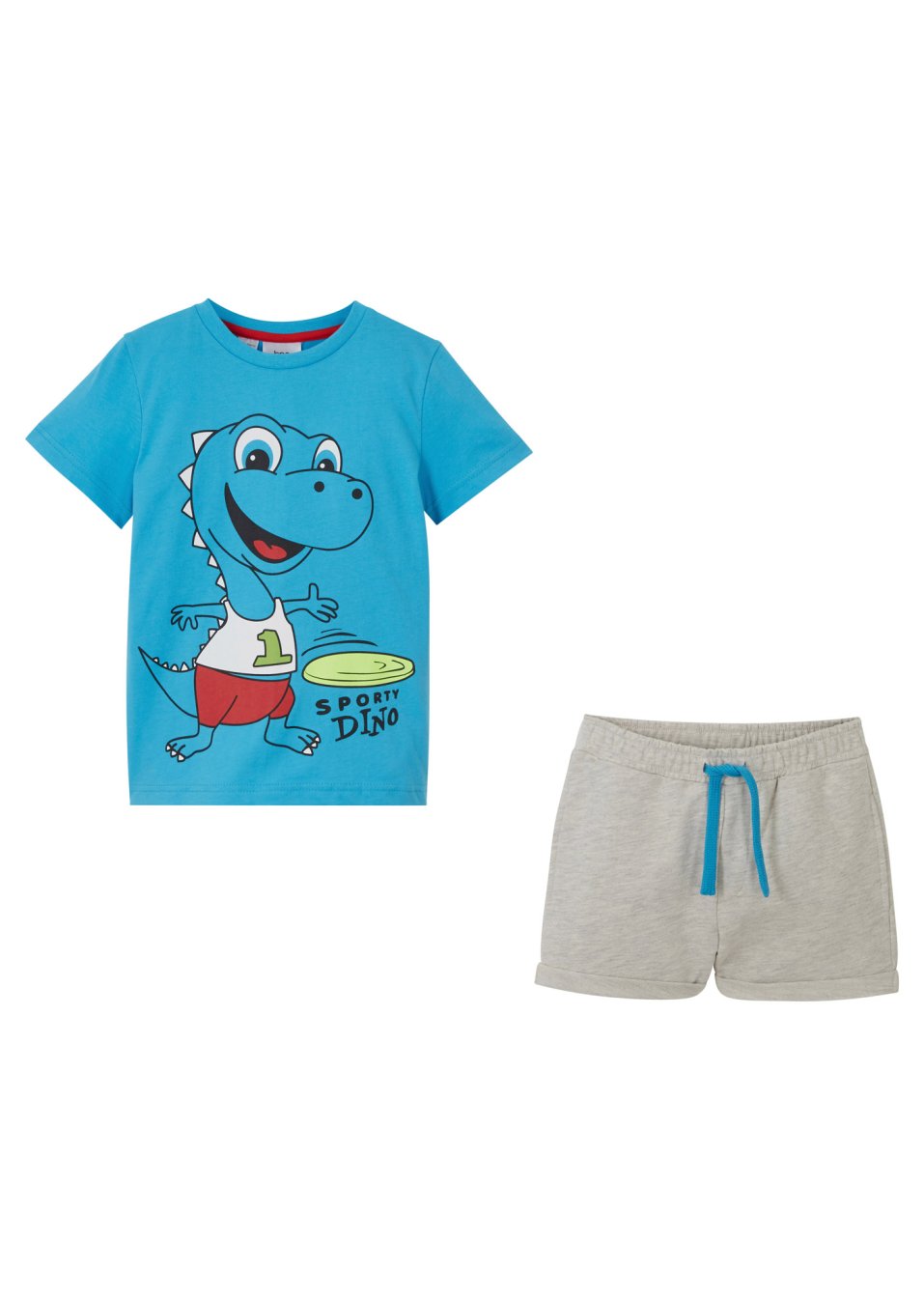 T-shirt et short garçon (Ens. 2 pces.)