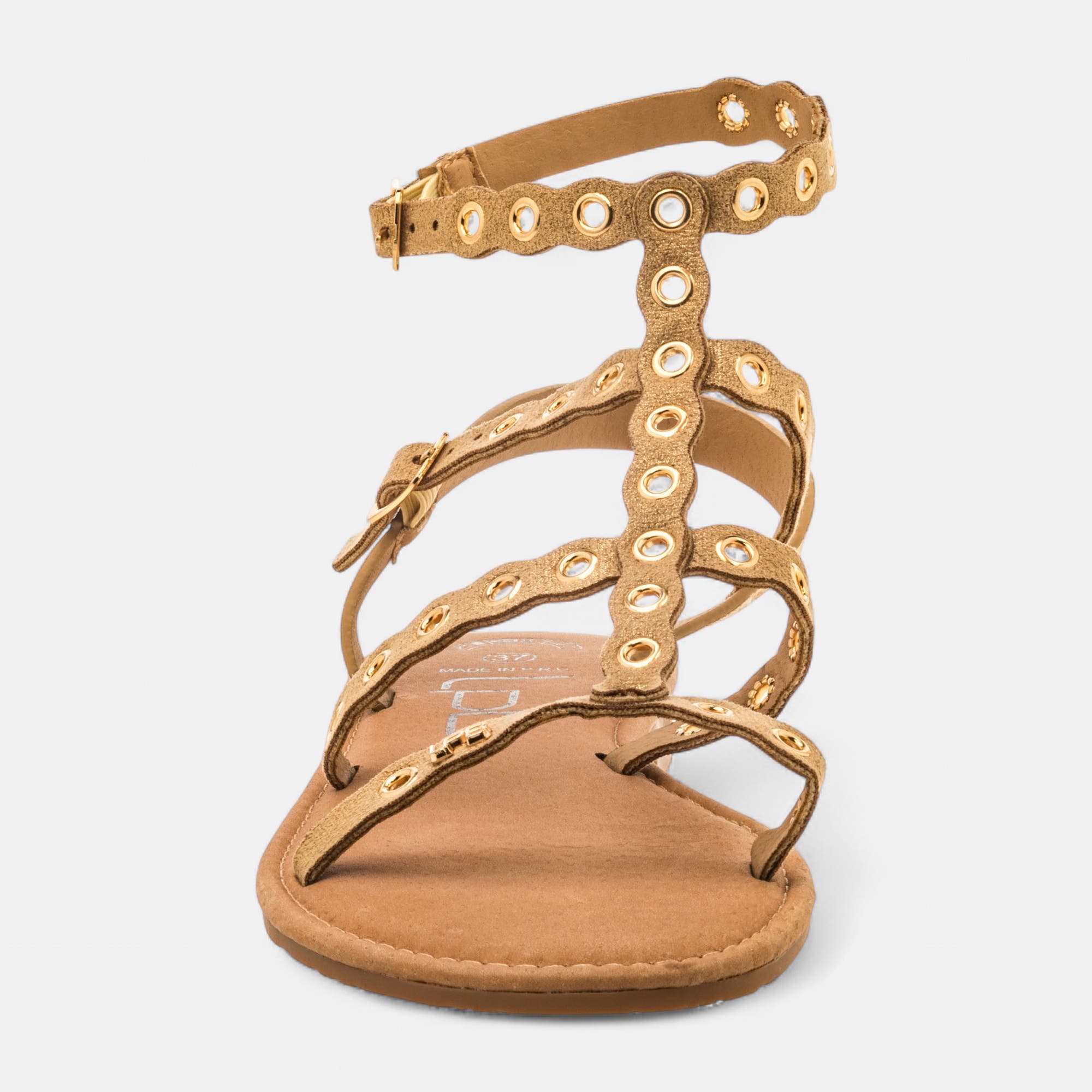 Nu-pieds Femme or