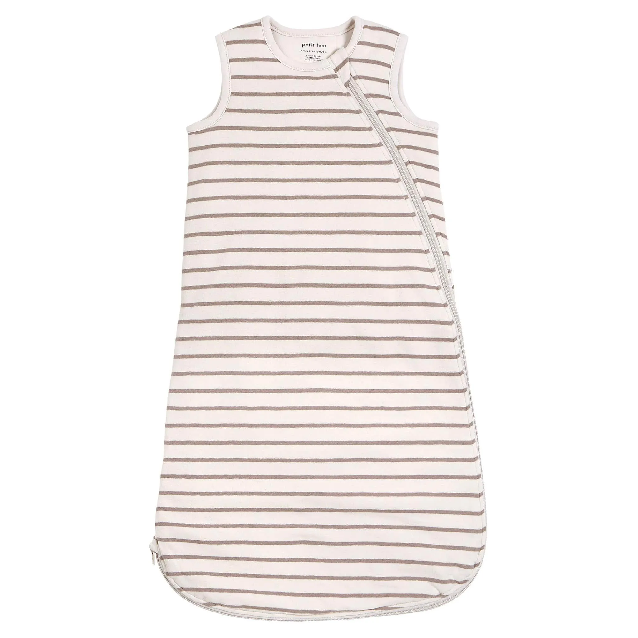 Petit Lem Sac de Nuit Rayé Moutons 0-18mois