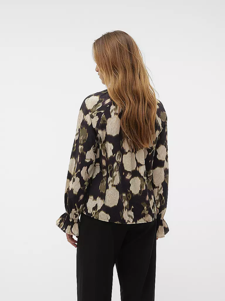 VERO MODA Bluse VMCELINA  schwarz