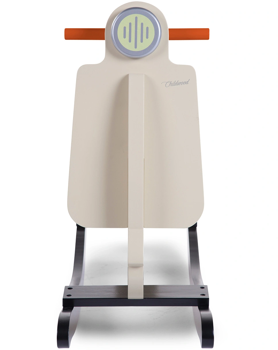 Schaukelfahrzeug SCOOTER in creme