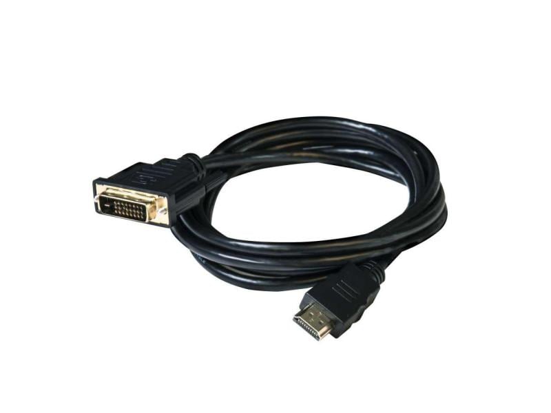 Club 3D Kabel DVI-D – HDMI 1.4, 2 m, Bidirektional Bidirektionales DVI auf HDMI Kabel