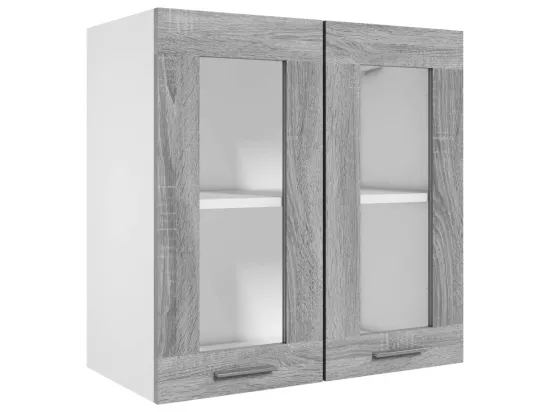 Armoire en verre suspendue 