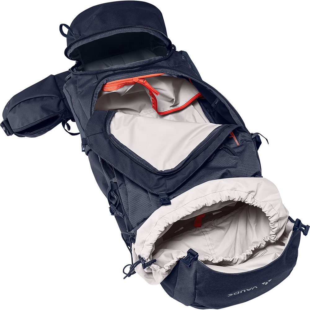 VAUDE Asymmetric 42+8l Trekkingrucksack eclipse