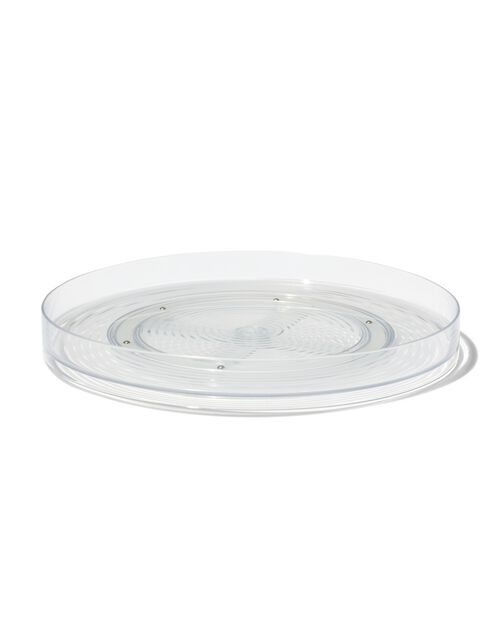 plateau tournant transparent Ø29x3.5cm