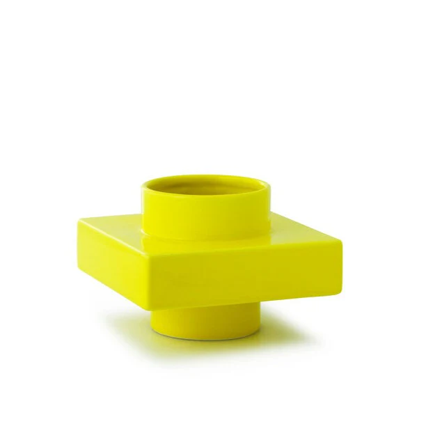 Normann Copenhagen  Deko objects lille vase, Lemon - H12 cm.