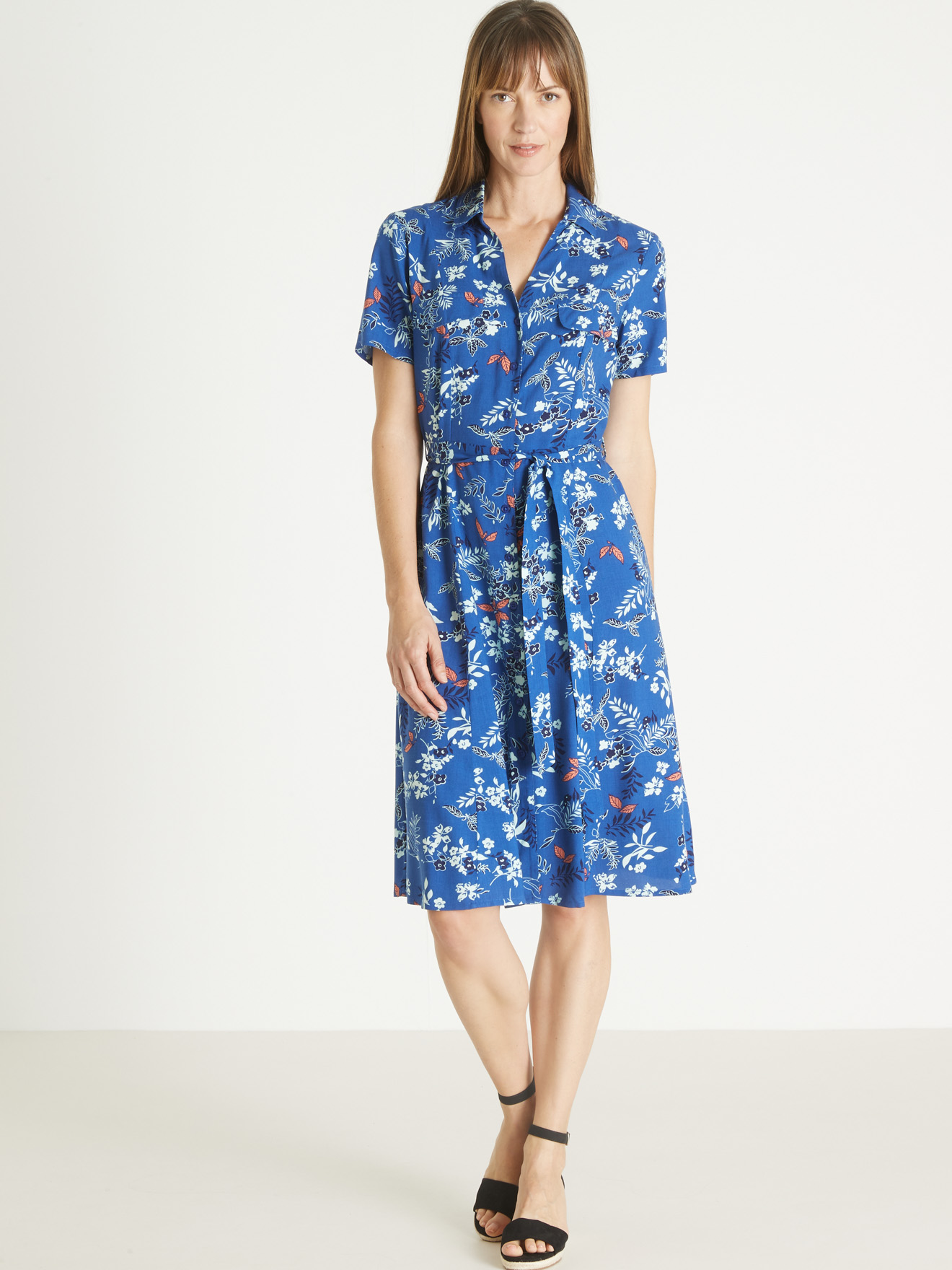Robe chemisier toute boutonnée