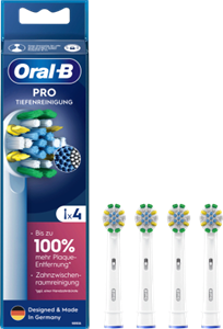 Oral-B Aufsteckbürsten PRO Tiefenreinigung, 4 Stück