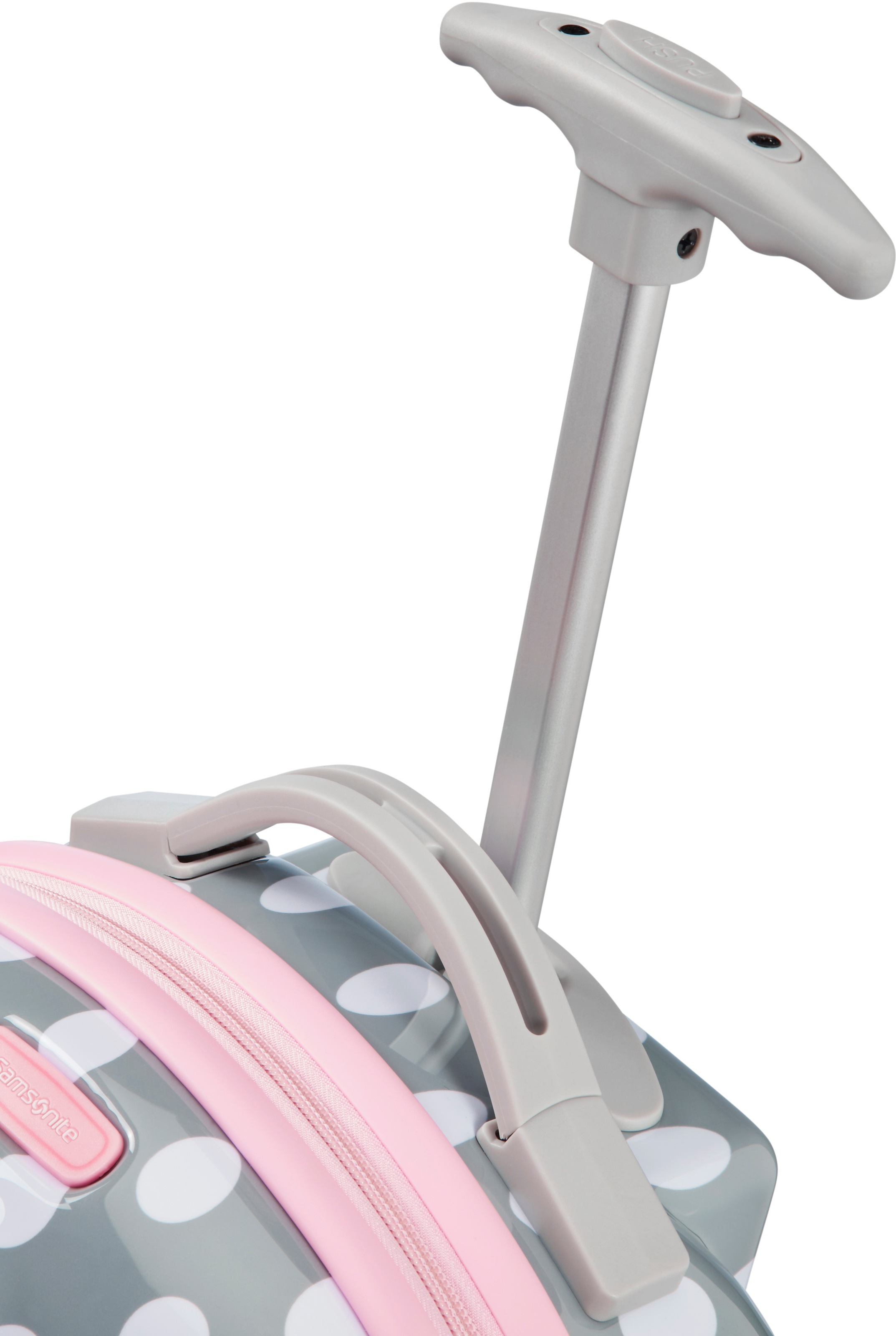 Samsonite Kinderkoffer »Disney Ultimate 2.0, 46  cm, Minnie Glitter« 24 l 4 Rollen Kinder Reisegepäck Handgepäck-Koffer