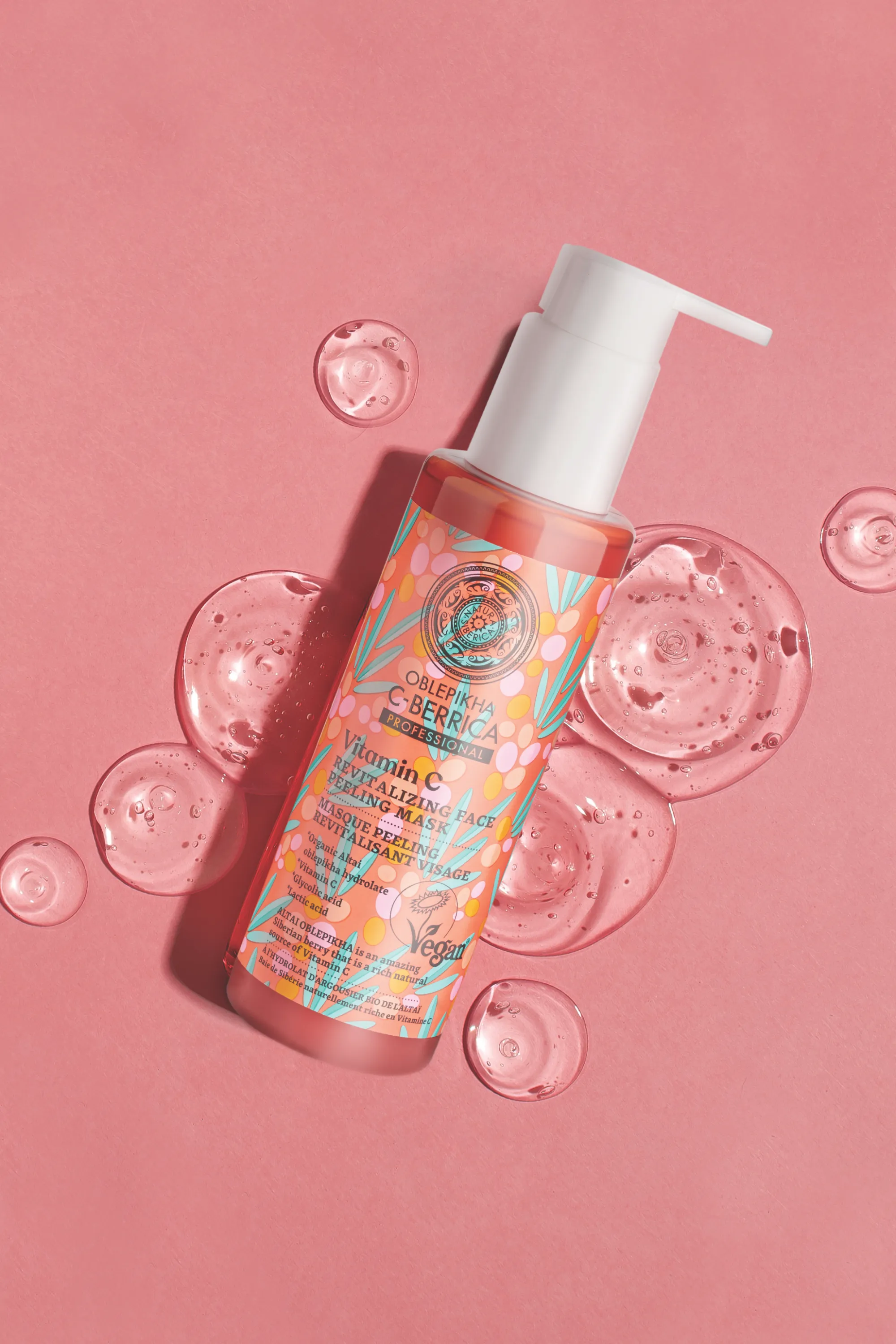 Natura Siberica Masque peeling revitalisant à l’argousier-145 ml