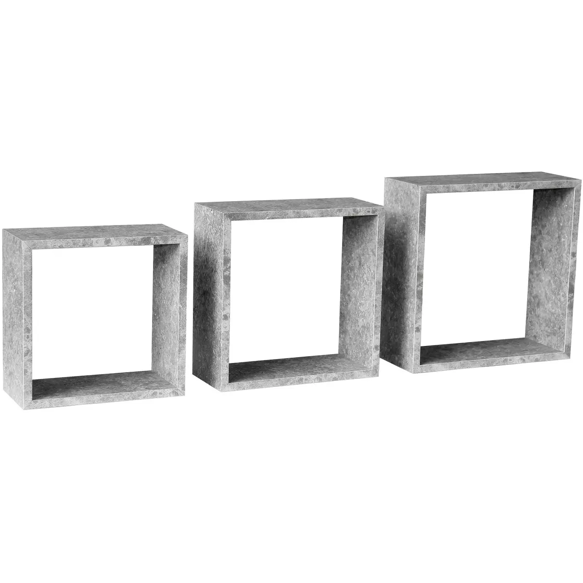 Wandboard 3 teilig Simple Grau