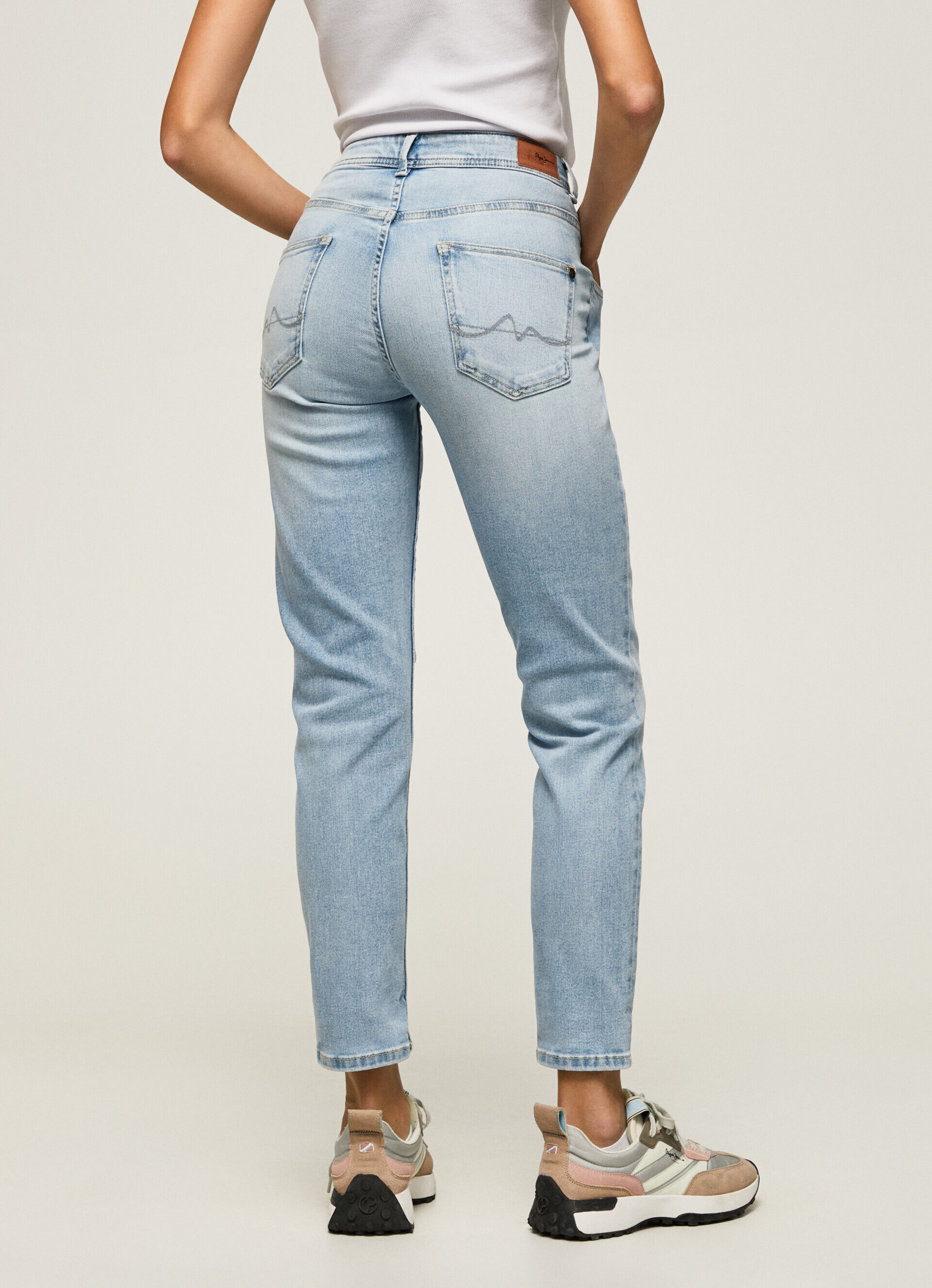 Calça jeans VIOLET FIT Relaxed High Waist - jeans
