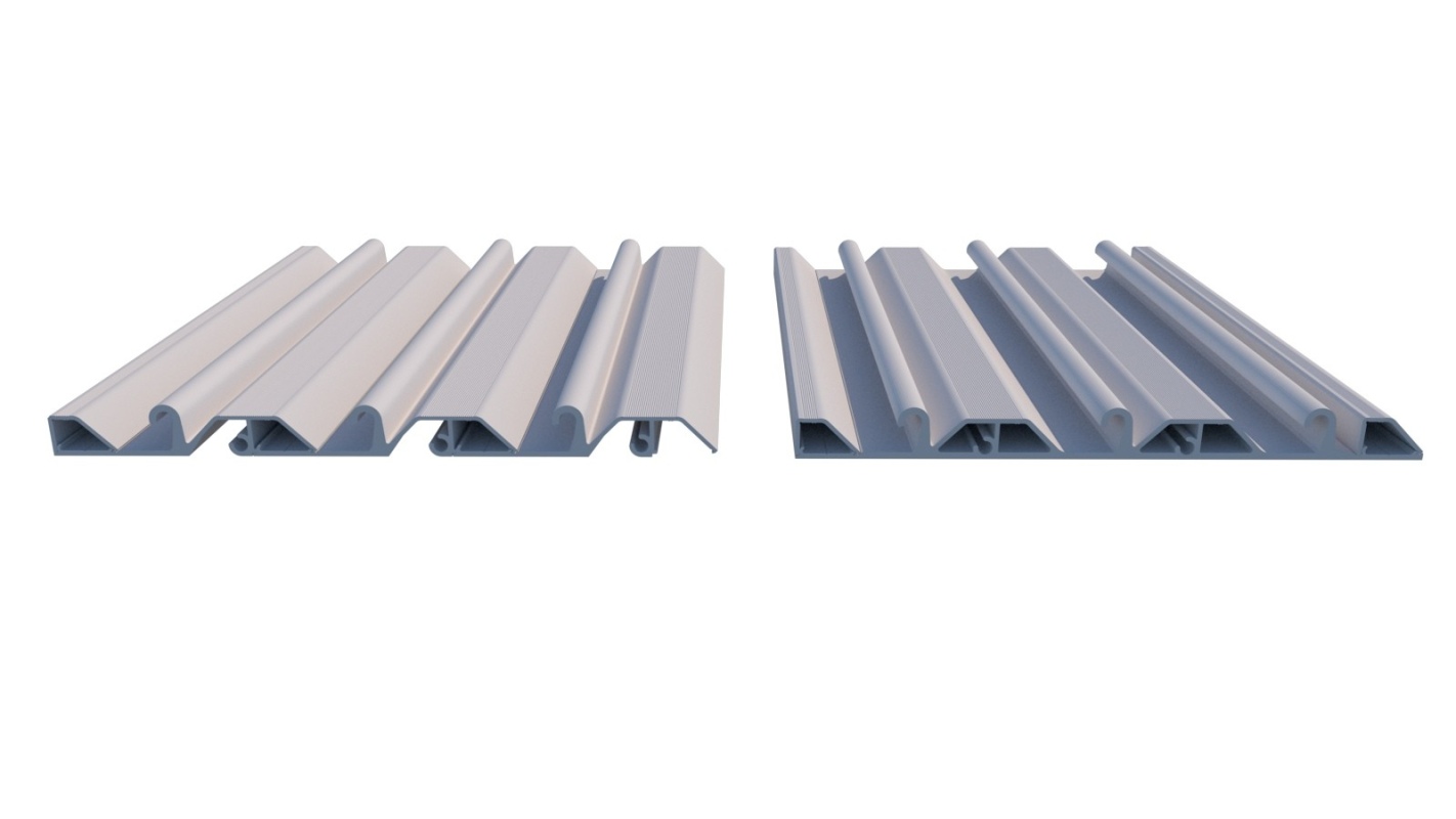 Abri de piscine horizon pour les modèles 7,20x4,20 m - bas58, bas758 - polycarbonate alvéolaire 8 mm - couleur ral7016 graphite