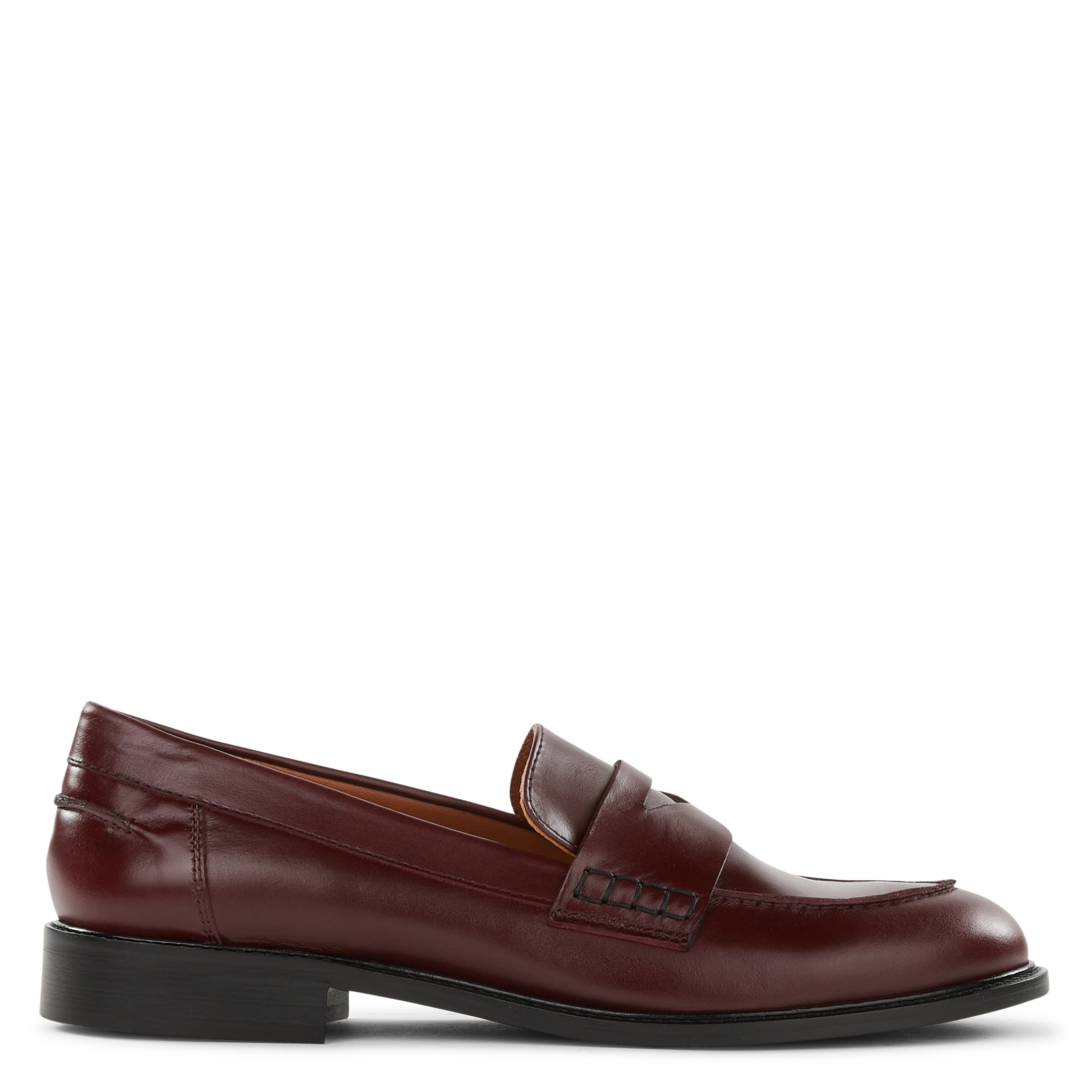 BILLIE - Mocassins en cuir | Rouge