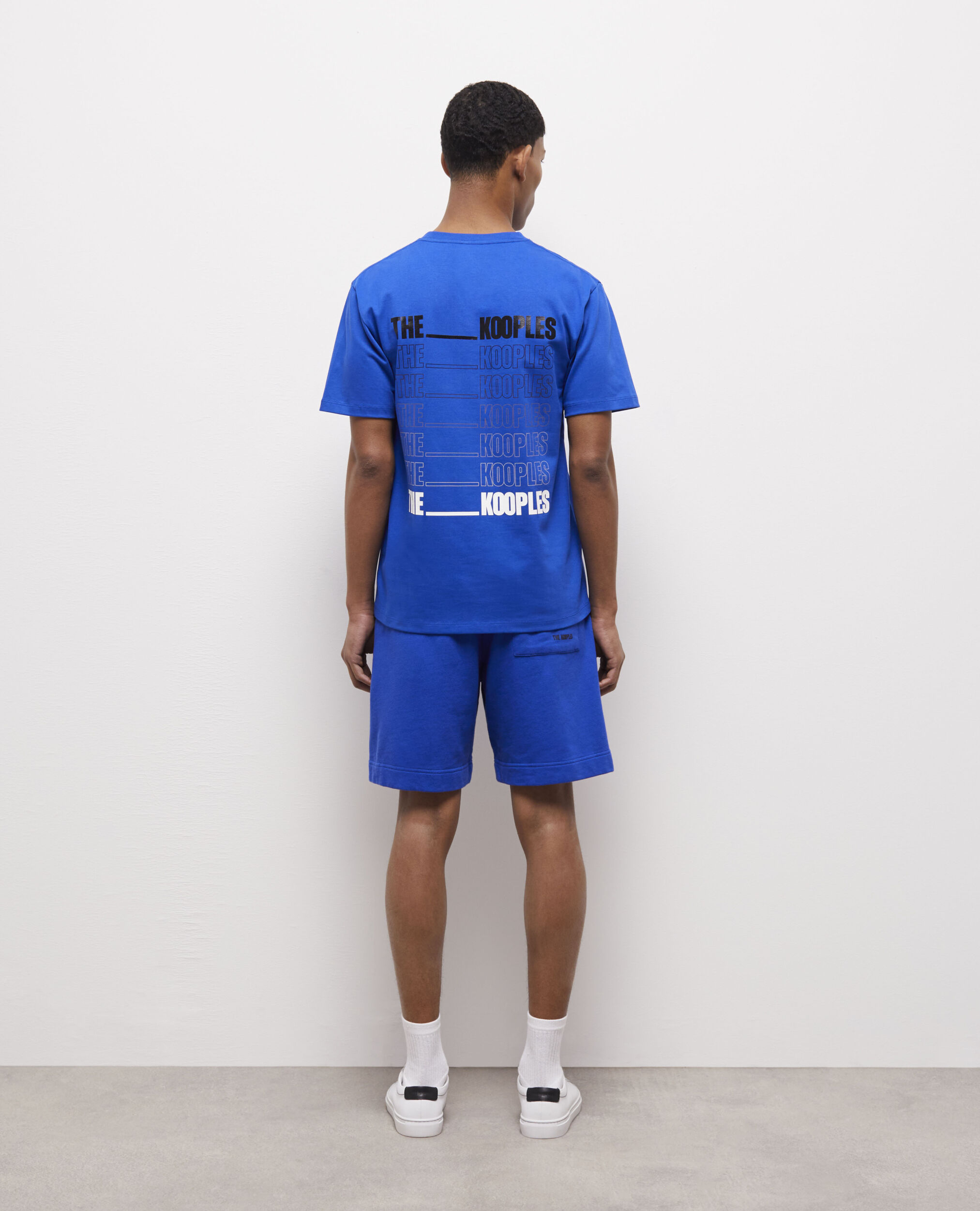 T-shirt logo The Kooples bleu