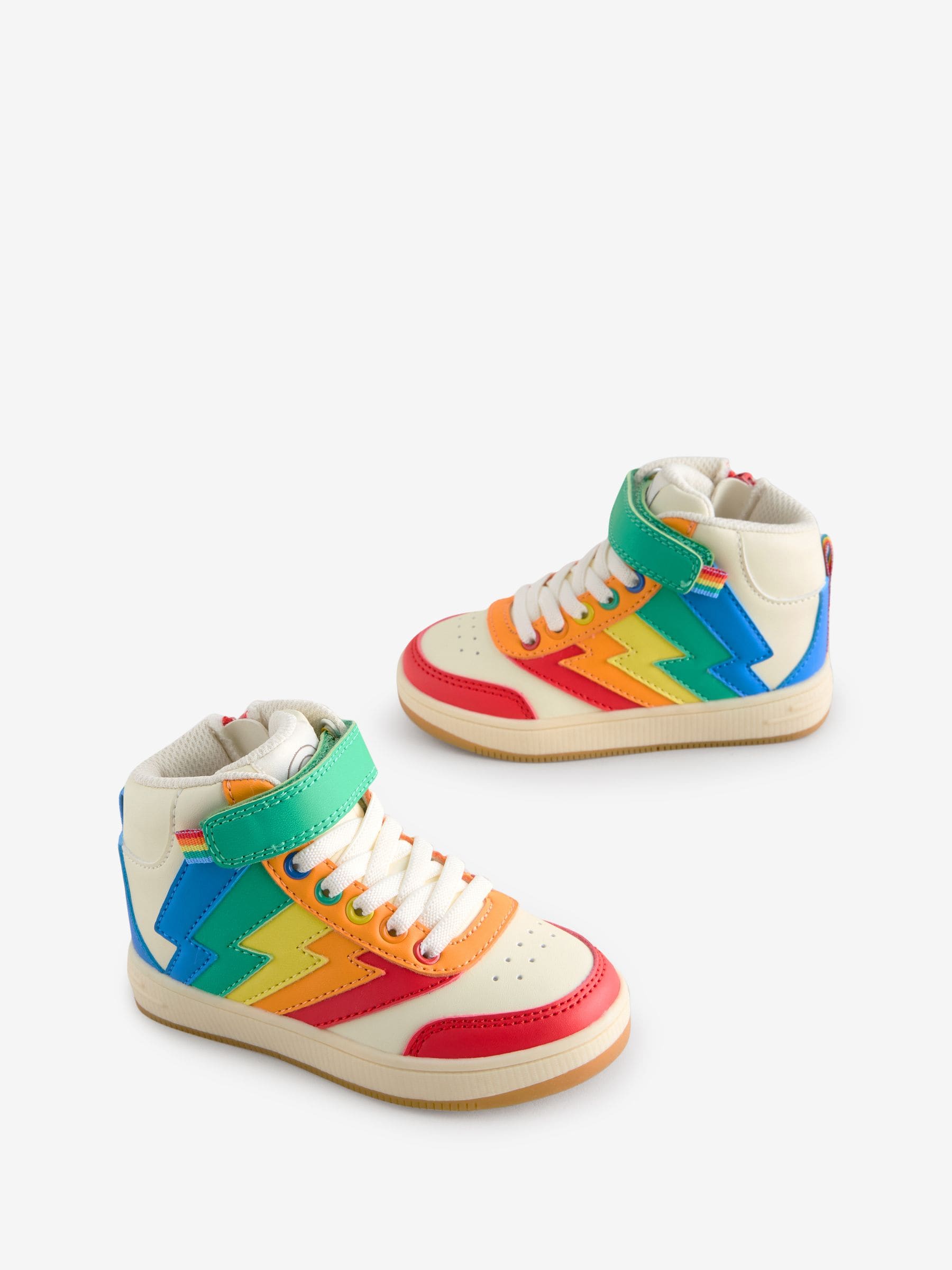 Meerkleurig oplichtend - Little Bird by Jools Oliver - Hoge sneakers met sterren