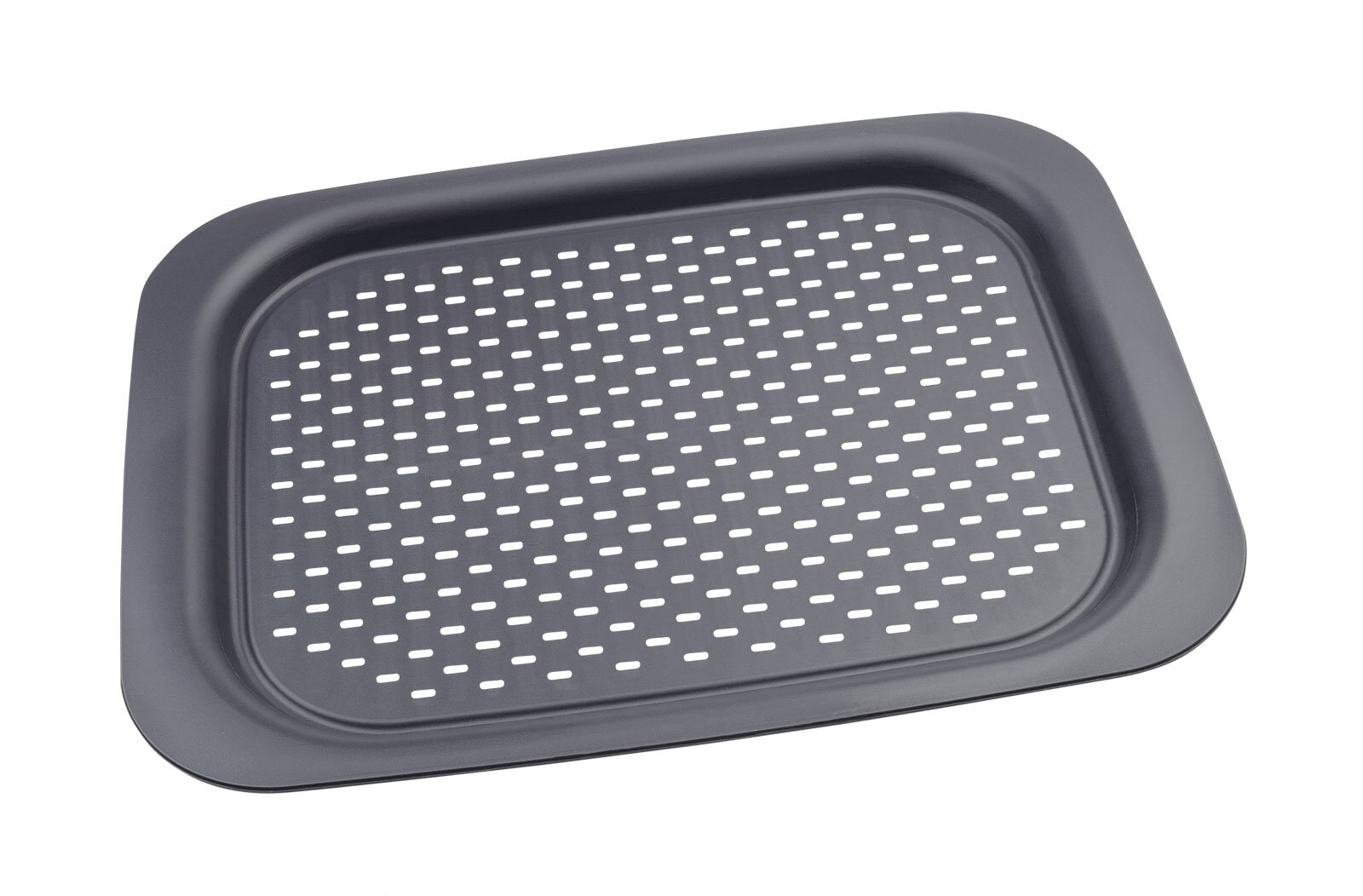JUSTINUS Serviertablett 34 x 45,5 cm Kunststoff grau