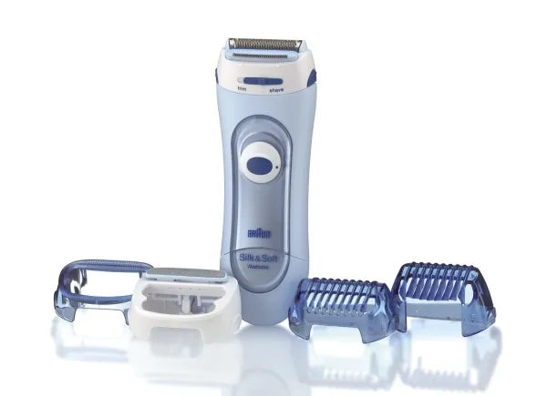 Braun Silk&Soft LS 5160 - Ladyshaver - trådløs - blå