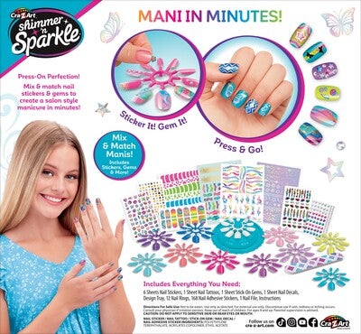 Shimmer n' Sparkle Trendy tips Neglesett Expressions