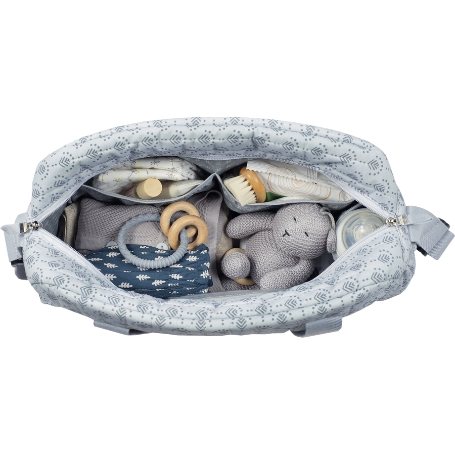 Walking Mum Wickeltasche Indian Ash grau