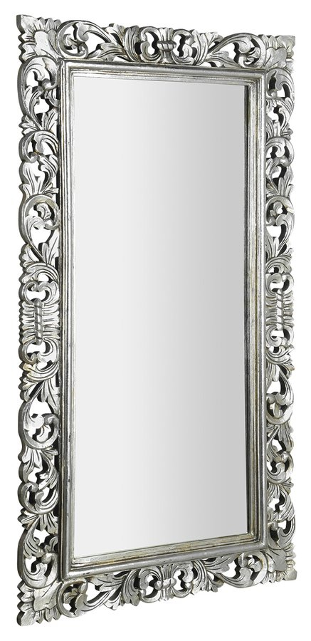 Sapho Scule barok spiegel met zilver omlijsting 80x150cm
