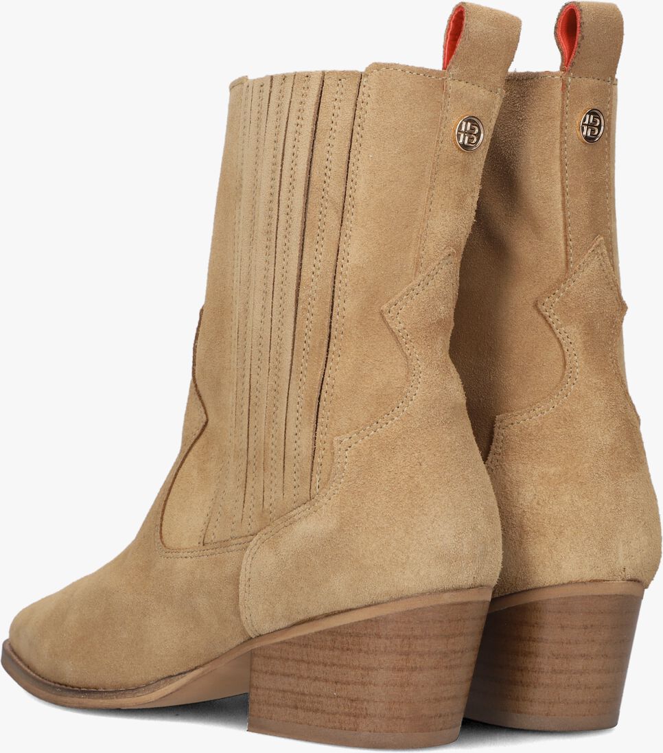 HABOOB beige haboob enkellaarsjes claire