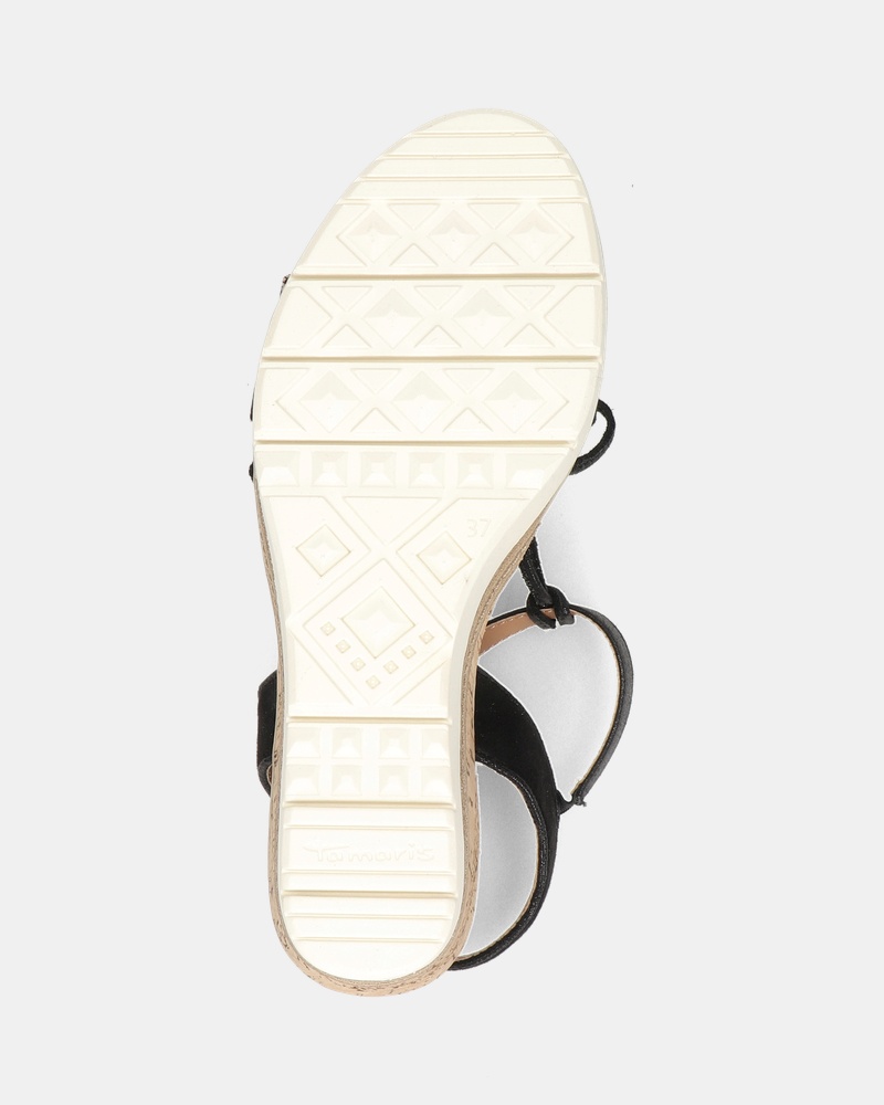 Tamaris Sandalen  - zwart