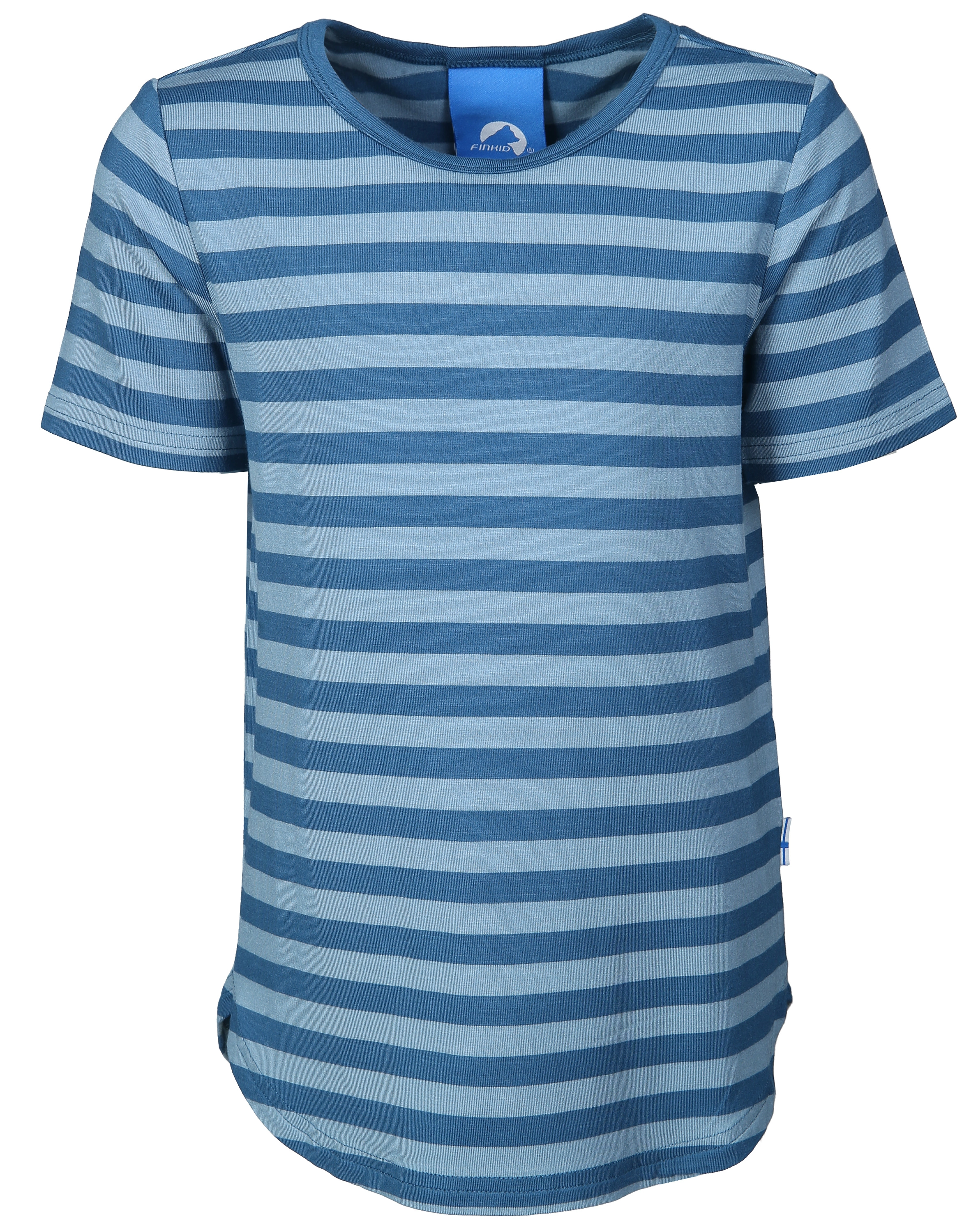 Jersey-T-Shirt MAALARI gestreift in dove/real teal