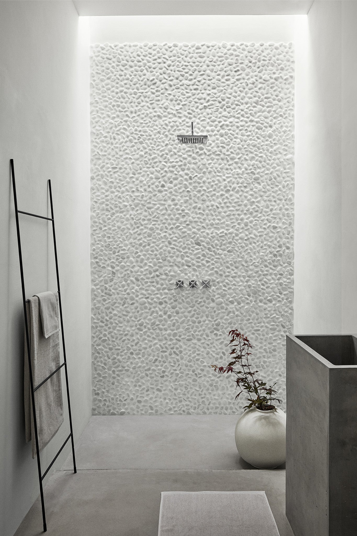 Fera Handdoekladder Black | Zwart | Staal