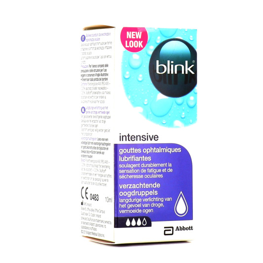 Gouttes Ophtalmiques Lubrifiantes Blink Intensive