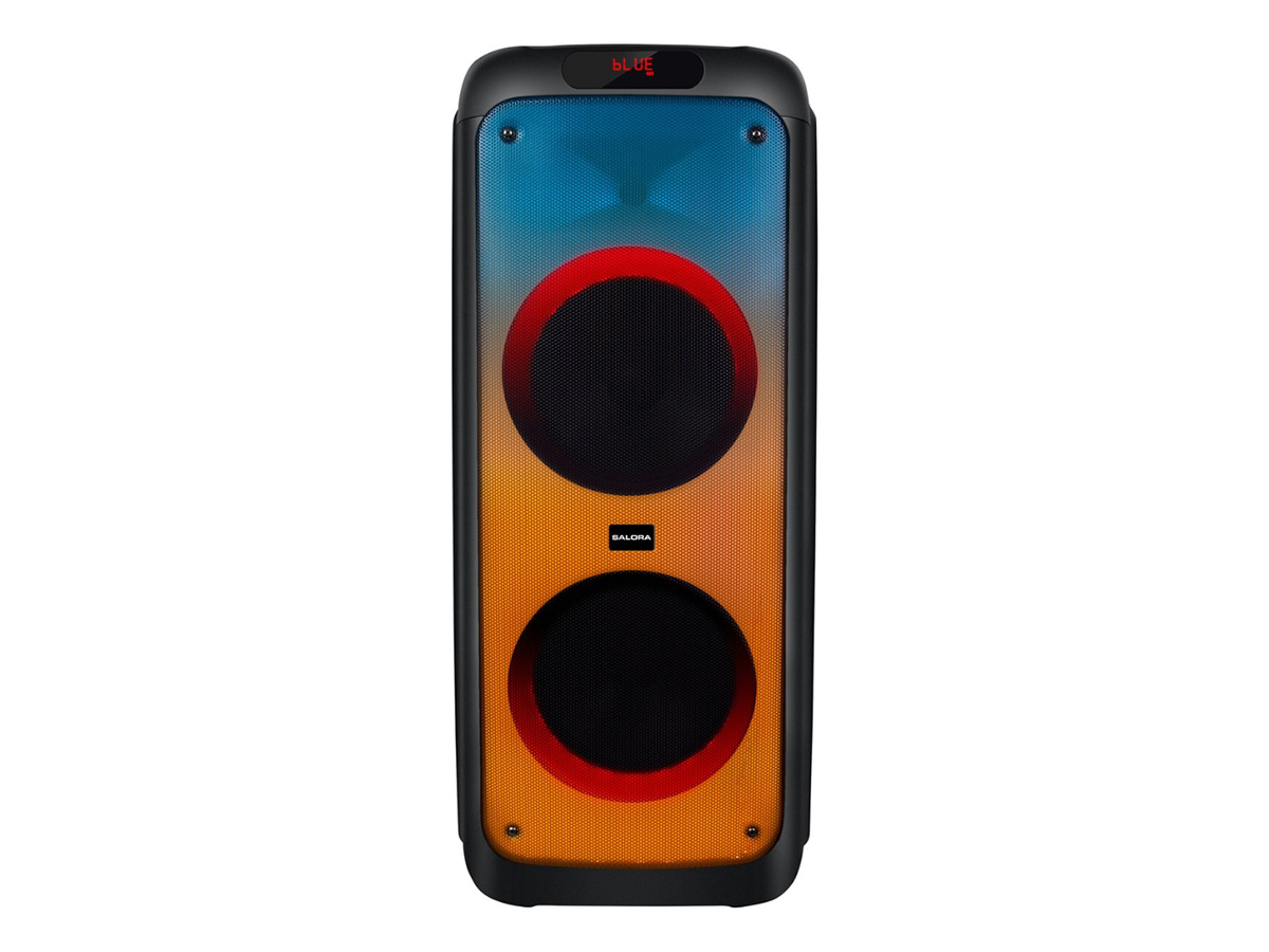 Salora PARTYBOX500 draadloze speaker met LED-verlichting