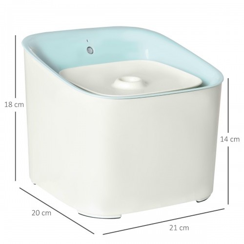 Fonte de água PawHut para gatos e cães.