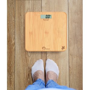 Pèse-personne digital Turtle Bamboo, USB-C