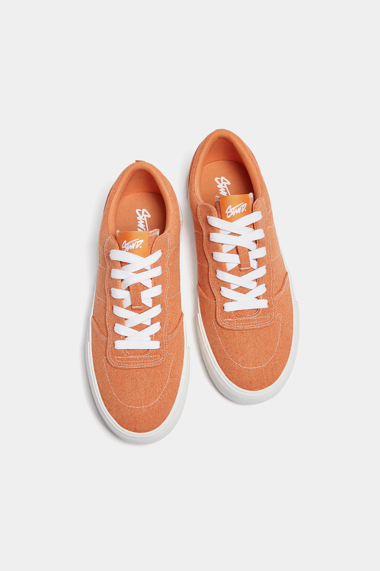 TÊNIS CASUAL DE LONA - LARANJA